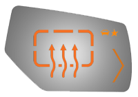 SIDE VIEW MIRROR HEATED W SIGNAL BLIND SPOT